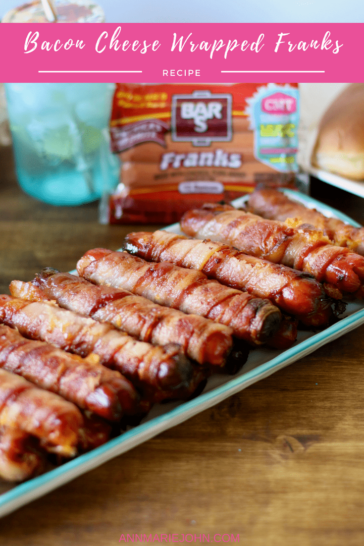 Bacon Cheese Wrapped Franks