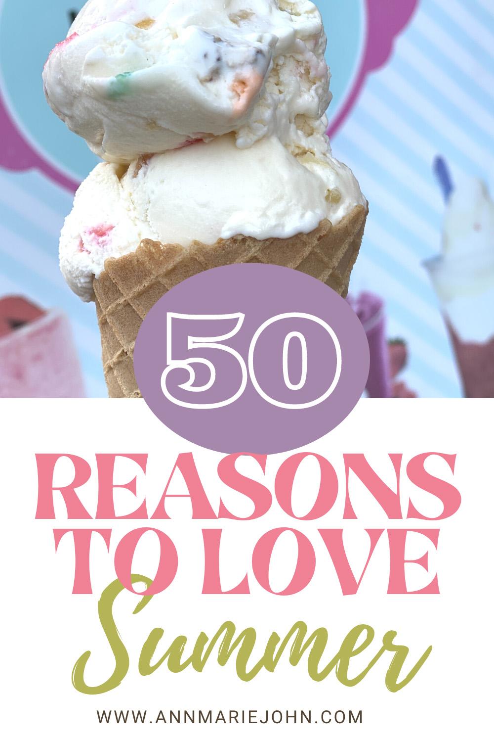 50 Reasons to Love Summer
