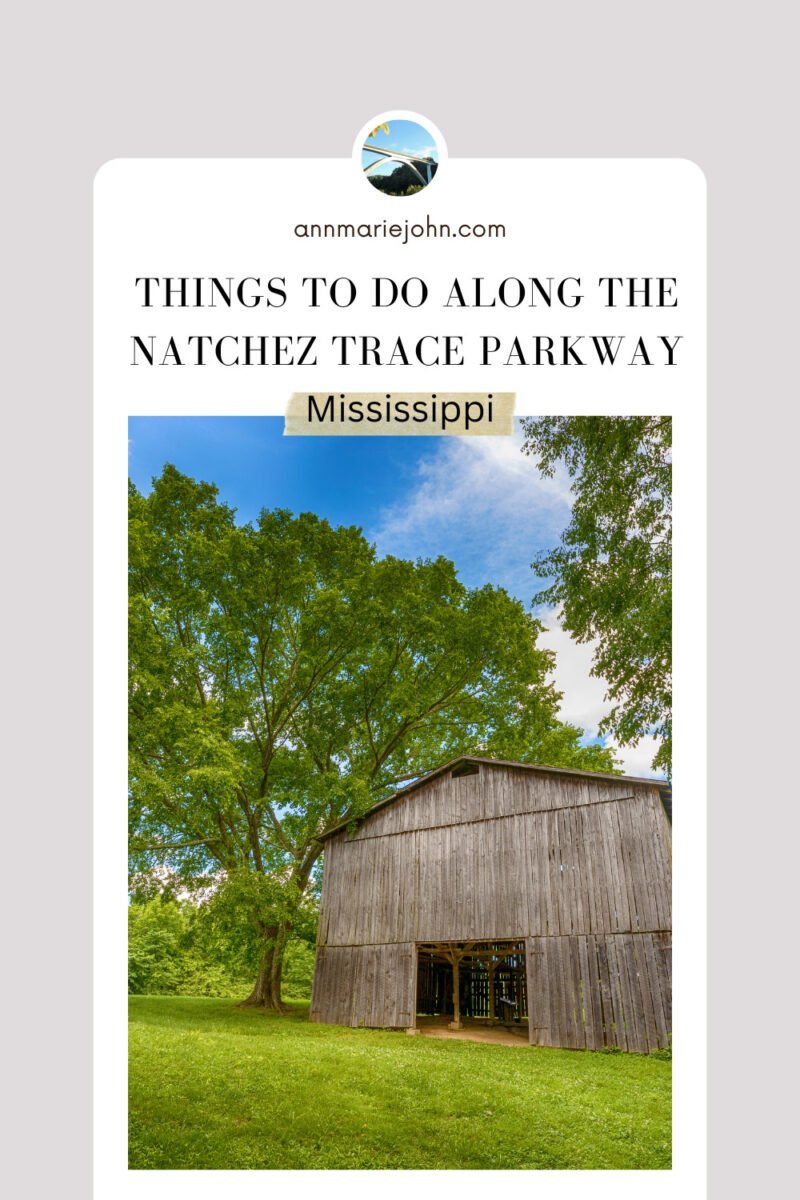 Things to Do Along the Natchez Trace Parkway, Mississippi - AnnMarie John