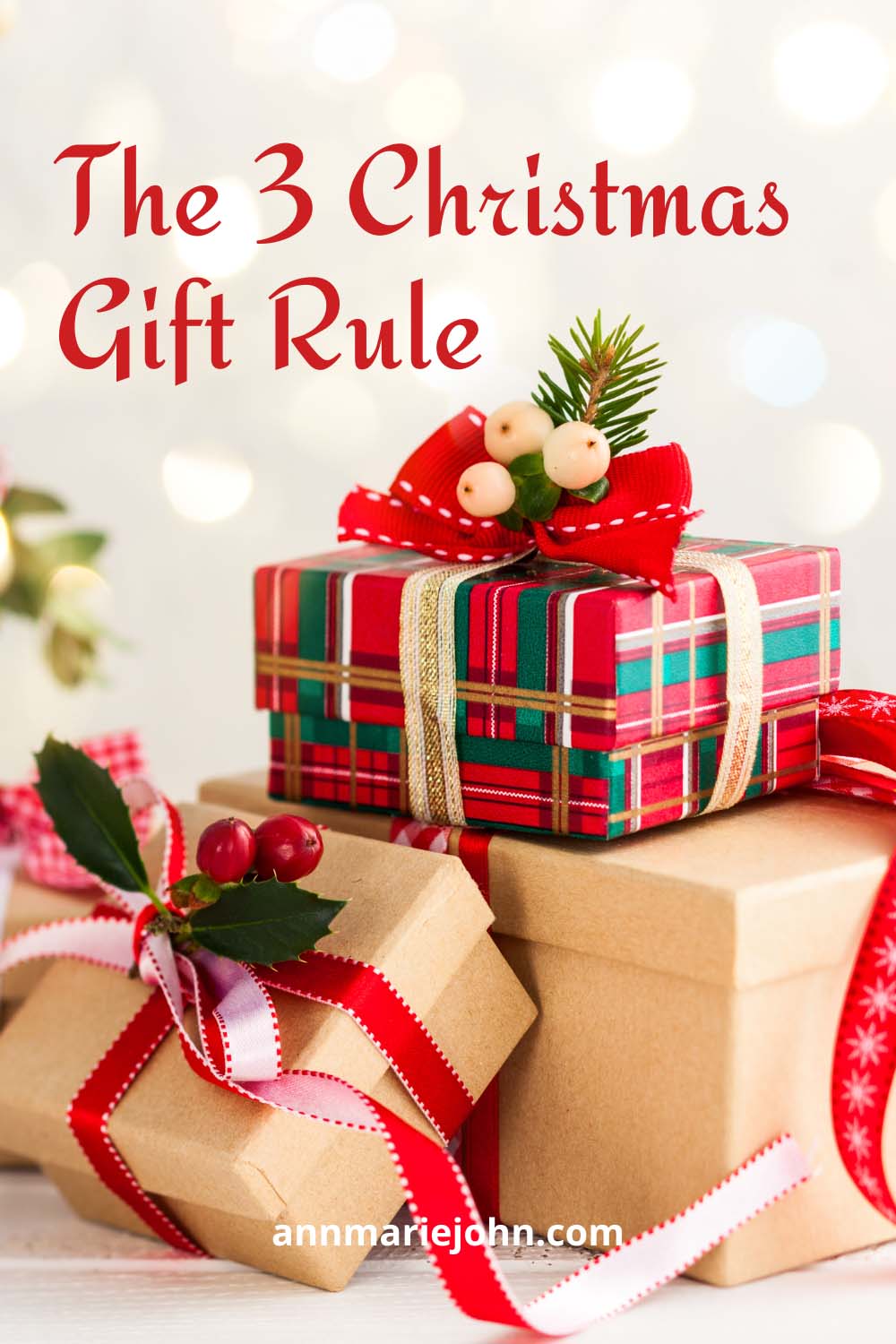 3 Gift Christmas Rule