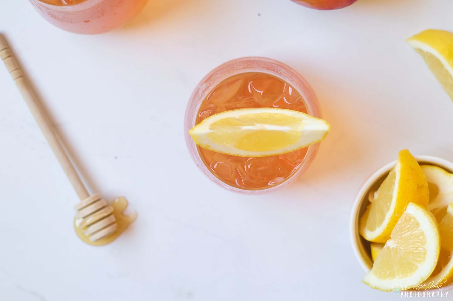 Mango Green Tea Lemonade Iced with Honey The Perfect Springtime