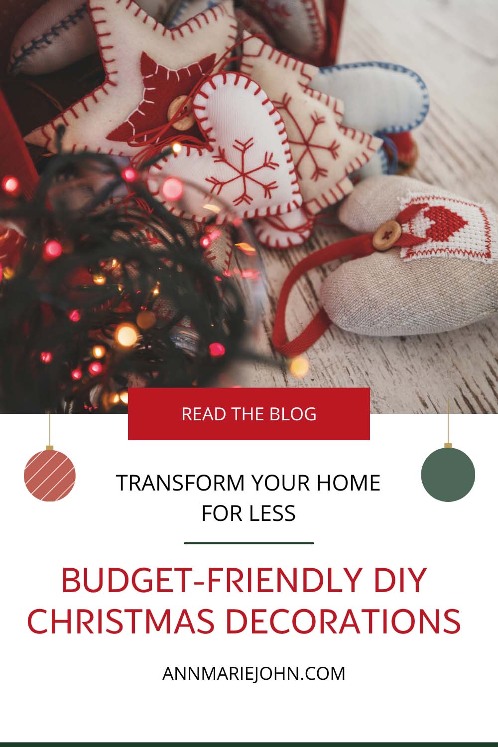 Budget-Friendly DIY Christmas Decorations