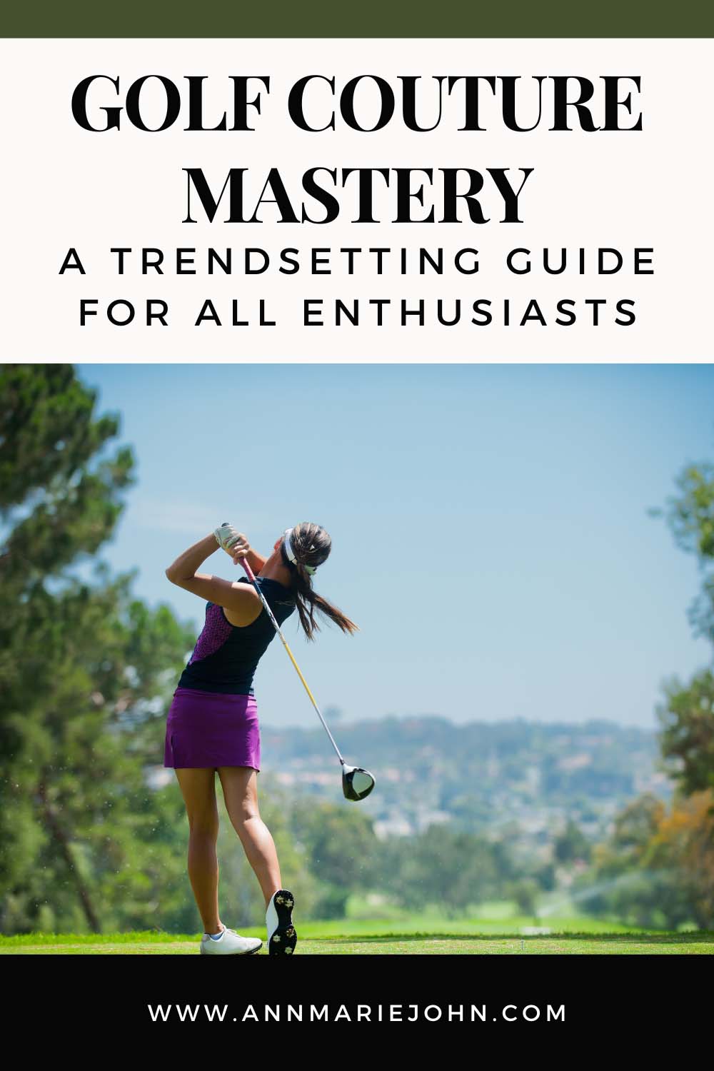 Golf Couture Mastery: A Trendsetting Guide for All Enthusiasts
