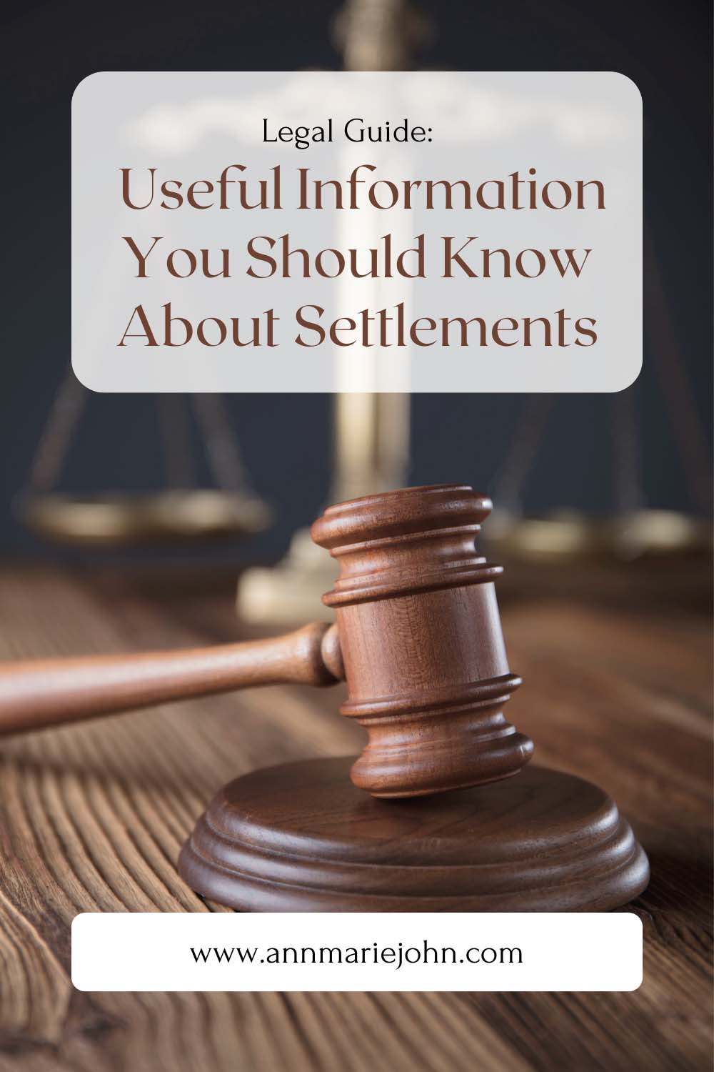 Legal Guide: Useful Information You Should Know About Settlements