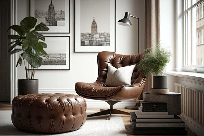 10 Stylish Ways To Include Leather Ottomans in Your D??cor AnnMarie John