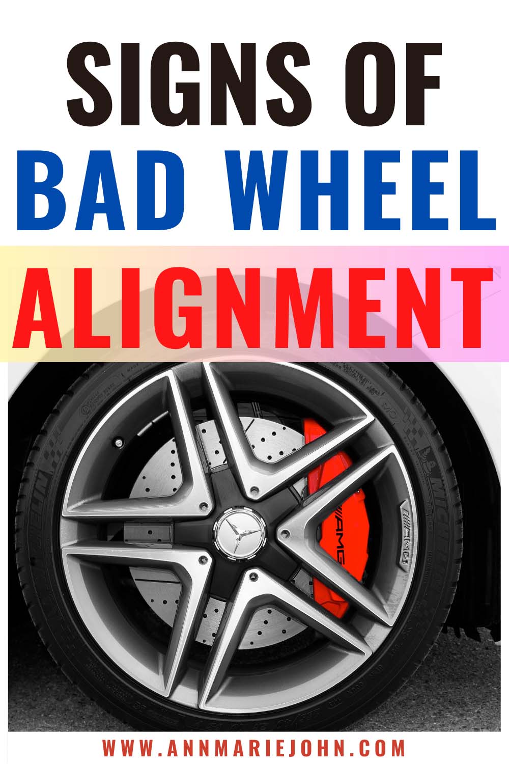 Signs of Bad Wheel Alignment