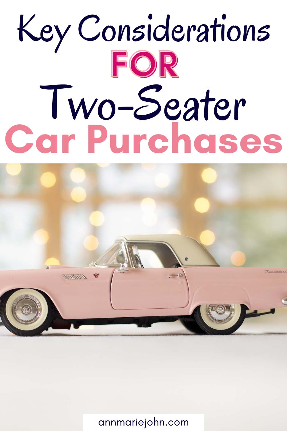 Key Considerations for Two-Seater Car Purchases